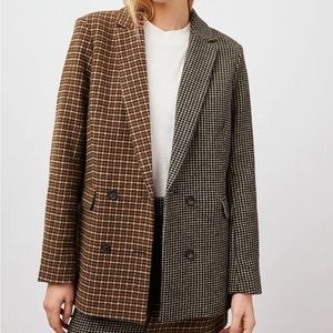 Rails Cody Mixed Mini Check Blazer - NWT - Size L